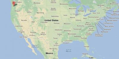 Портланд САД мапа