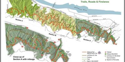 Карта на Шумски Парк Портланд Орегон